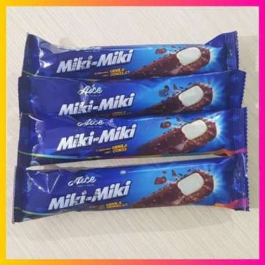 Aice Eskrim Miki Miki Es Krim Vanilla Coklat 1 Dus 60 Pcs Ice Cream