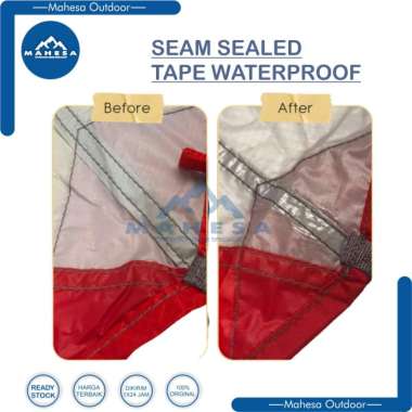 Penutup Jahitan Seam Seal 2 Layer Tape Solasi Isolasi Jaket Tenda Waterproof 1 M