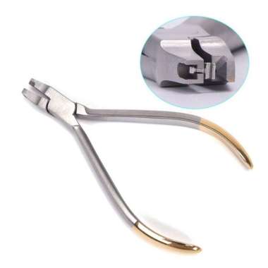 Tang crimpable hook plier hook crimping plier tang ortho orthodontic TERBAIK Multicolor