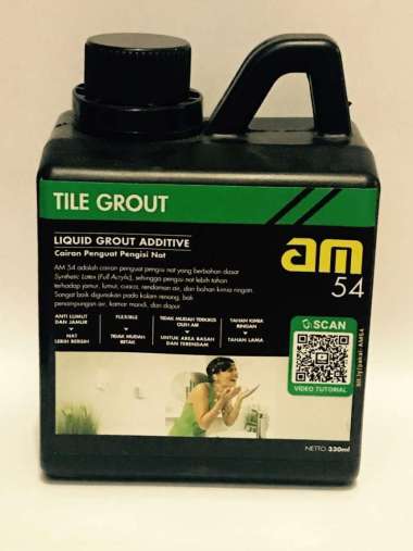 Cairan Penguat/ Pengisi Nat/ Tile Grout AM 54 330ml