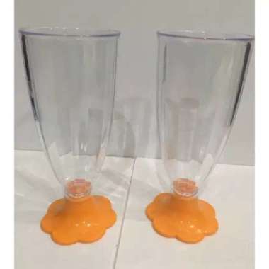 Gelas Juice / Gelas Jus Golden Sunkist - Gelas Es Jus Minuman Plastik