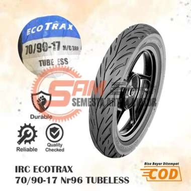Ban Luar IRC 70/90-17 Ring 17 Ecotrax NR96 Tubeless Motor Bebek