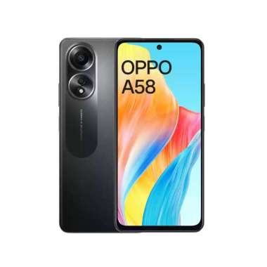 Oppo A58 Ram 8 Rom 128GB hitam