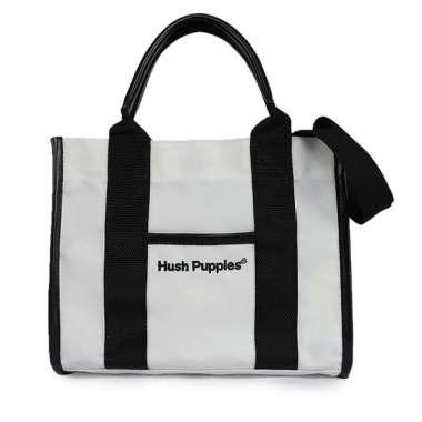 Hush Puppies Tas Wanita Canvas Sling Bag 1 White White