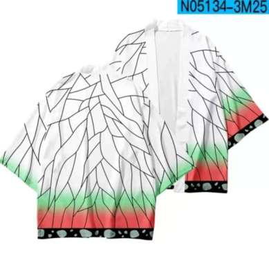 HAORI DEMON SLAYER ANAK JEPANG COSPLAY ANIME KOSTUM KIMETSU NO YAIBA - 160 D
