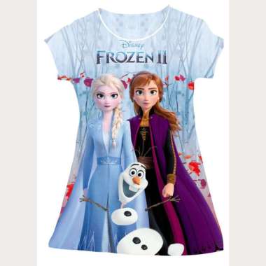FROZEN BAJU PRINCESS ELSA DRESS ANAK PEREMPUAN USIA 10 11 12 13 TAHUN - Dewasa Allsize Frozen22