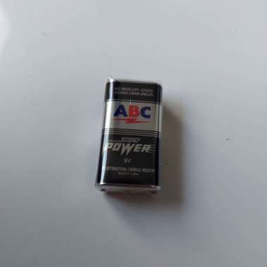 Batu Baterai ABC 9 Volt Kotak - 1 Buah