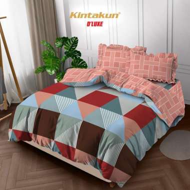 [NEW] Kintakun Bedcover Set Rumbai 180x200 Minimalis Seprai Aesthetic Dluxe Microfiber 39cm - Varian
