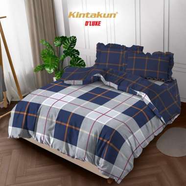[NEW] Kintakun Bedcover Set Rumbai 180x200 Minimalis Seprai Aesthetic Dluxe Microfiber 39cm - Varian