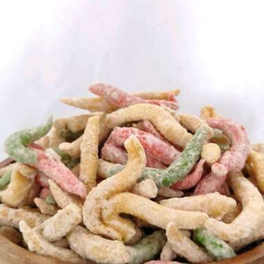 Kue Bidaran Manis Warna Warni - 250gr / Telur Gabus / Widaran Wedaran Kiloan Curah