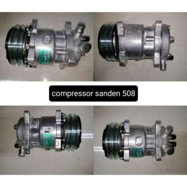 Compressor Kompresor AC Mobil 508 R134a (Universal) - Sanden