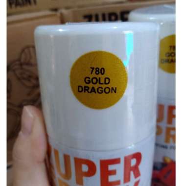 Zuper Spray Paint Pilok Pilox Cat Semprot Warna Metallic 300ml Hitam, Clear, Putih, Hijau, Merah, Bi