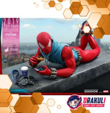 Hot Toys 1/6th Scale Spider-Man (Scarlet Spider Suit) (VGM-034)