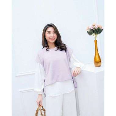 New Yozel Import Blouse 02 Allsize Lilac