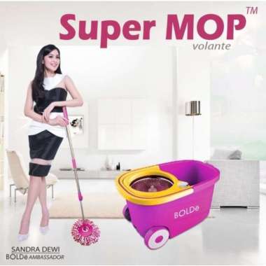 Alat Pel Lantai Bolde Super Mop Volante / Super Mop Bolde / Alat Pel