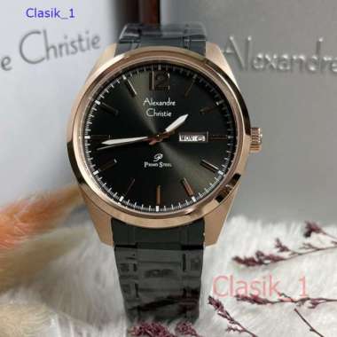 Original 100%!! Alexandre Christie Pria AC 1012 AC1012 Garansi Resmi - Silver Blue Garansi Resmi 1 t