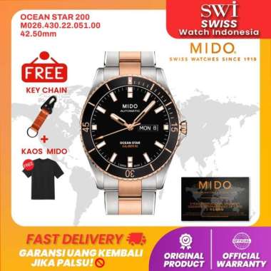 Jam Tangan Pria Mido M026.430.22.051.00 Ocean Star Caliber 80
