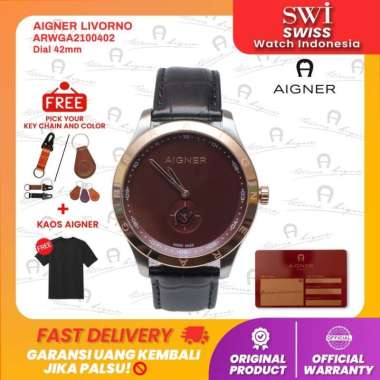 Jam Tangan Pria Analog Aigner ARWGA2100402 Livorno