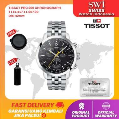 Jam Tangan Pria Tissot T114.417.11.057.00 PRC 200 Chronograph