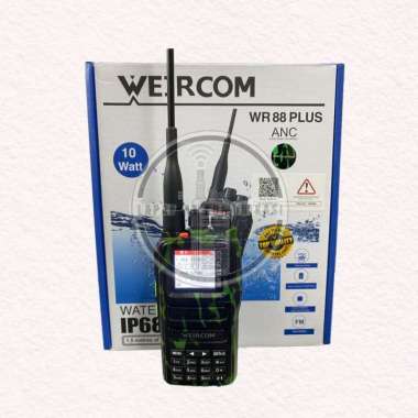 HT WEIRCOM WR88 PLUS DUALBAND 10WATT - LORENG HIJAU