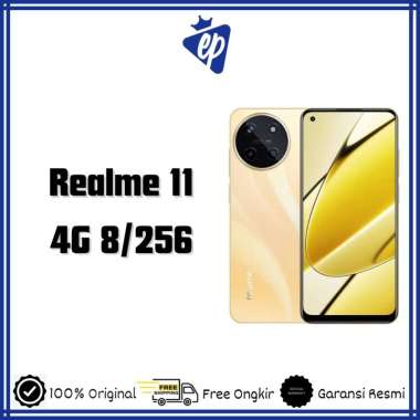Realme 11 4G 8/256 Gb - Garansi Resmi Indonesia Black