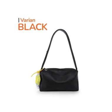 Goto Verce Shoulder Bag Tas Bahu Mini Simple Wanita Korea Anti Air BLACK