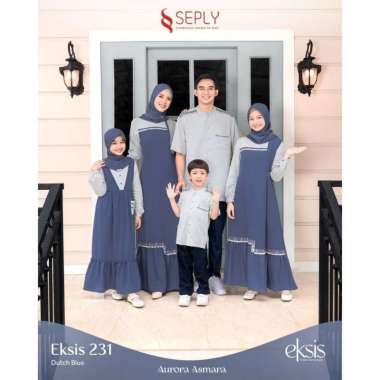EKSIS 231 DUTCH BLUE   SEPLY ORIGINAL GAMIS DEWASA MEYRA 229 SELIA 151 KOKO KASEO 215 KLIKO 153 DUTC