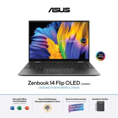 ASUS ZenBook 14 Flip OLED UN5401QA-OLEDS551 - Jade Black