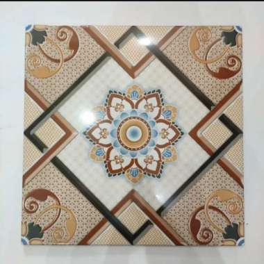 Keramik Brown Tile Ceramic Arwana Zaragoza 40 x 40 40x40 cm