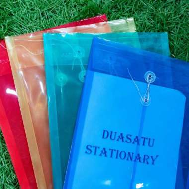 Ecoflex Dataflex Map Plastik Tali Folio warna Biru