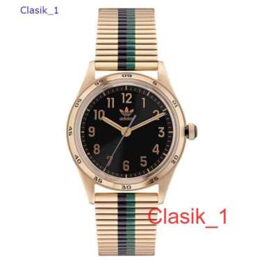 Original 100%!! Adidas AOSY22526 Jam Tangan Pria Analog Gold Garansi Resmi 1 Tahun