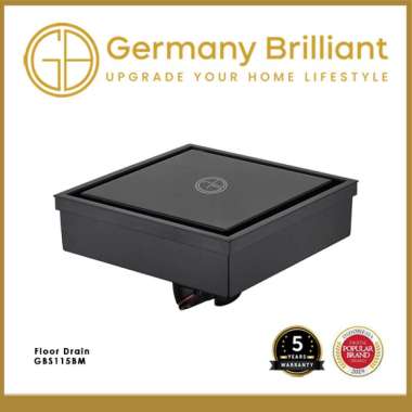 Germany Brilliant Smart Floor Drain Saringan Got Kamar Mandi GBS115BM