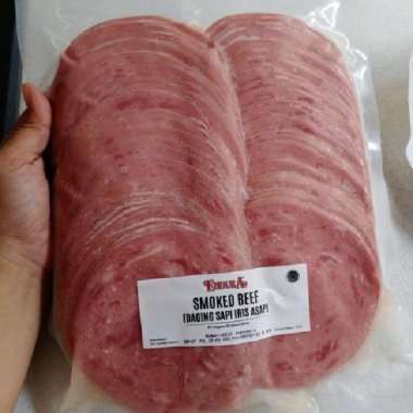 ENDURA SMOKE BEEF 1KG DAGING SAPI 100% HALAL, IRISAN DAGING SAPI ASAP.