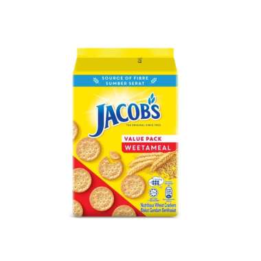Jacob's Weetameal Wheat Crackers 289g