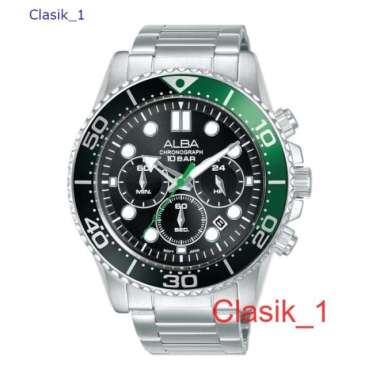 Original 100%!! Jam Tangan Alba Pria AT3J39 AT3J39X1