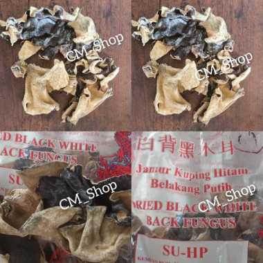 LL - jamur kuping hitam belakang putih per 1 ons