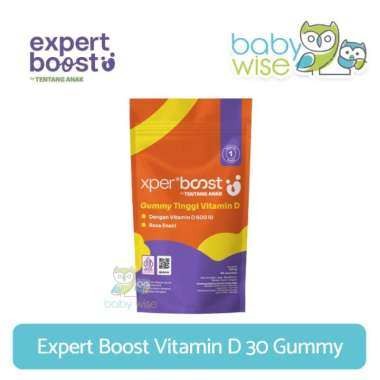 Expert Boost Vitamin D 30 Gummy - Vitamin Anak Dan Dewasa