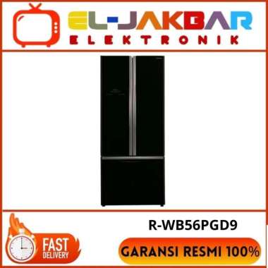 Kulkas 3 Pintu Hitachi R-WB56PGD9-GBW RWB56PGD9 GBW Freezer Bawah 455L