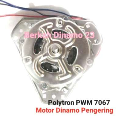 Motor Dinamo Pengering Mesin Cuci Polytron PWM 7067 Spin Pengering Lilitan Almnium