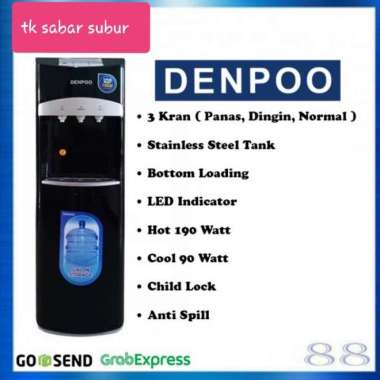 Dispenser galon bawah DENPOO low watt Multicolor