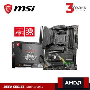 MSI MAG B550 TOMAHAWK MAX WIFI [Socket AM4] - Motherboard