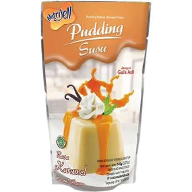 NUTRIJELL PUDING SUSU KARAMEL 142GR