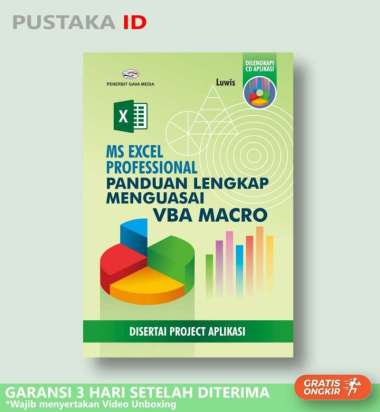 Buku Ms Excel Professional Panduan Lengkap Menguasai Vba Macro