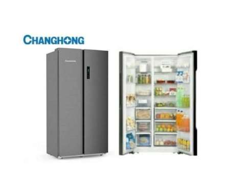 KULKAS SIDE BY SIDE CHANGHONG CRF-680WPS