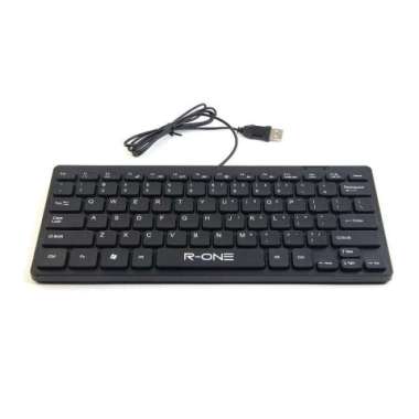 Keyboard Mini With Tombol FN Keyboard USB R1602 R-ONE - Original