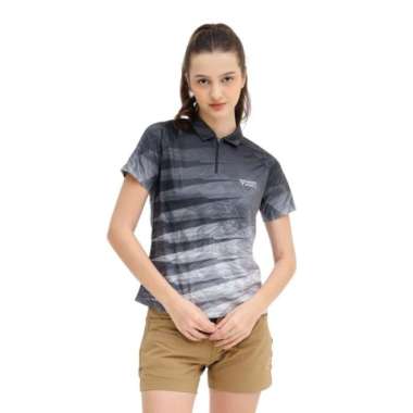 EIGER KAOS POLO TAC WANITA REMMINGTON SS WS POLO SHIRT L Grey