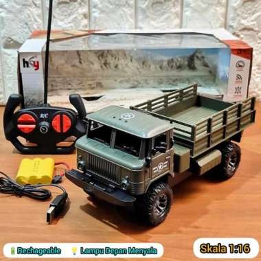 RC TRUK MILITER - MAINAN MOBIL REMOTE CONTROL TRUCK ARMY ANAK REMOT