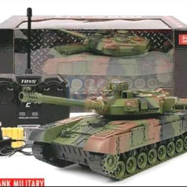 MOBIL REMOT RC TANK MAINAN REMOTE CONTROL - BESAR STANDAR Rc tank besar