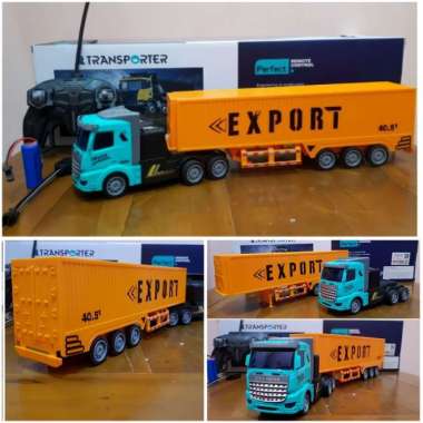 MAINAN MOBIL REMOTE CONTROL - RC TRUK KONTAINER TRUCK CONTAINER JUMBO Kontainer Cas