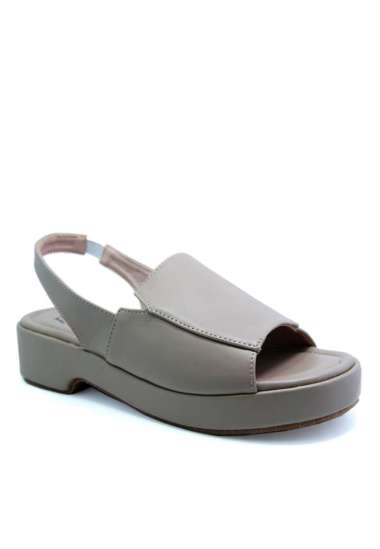 FLY SHOES 5746 Elizabeth Sepatu Sandal Wedges Wanita 40 Khaki